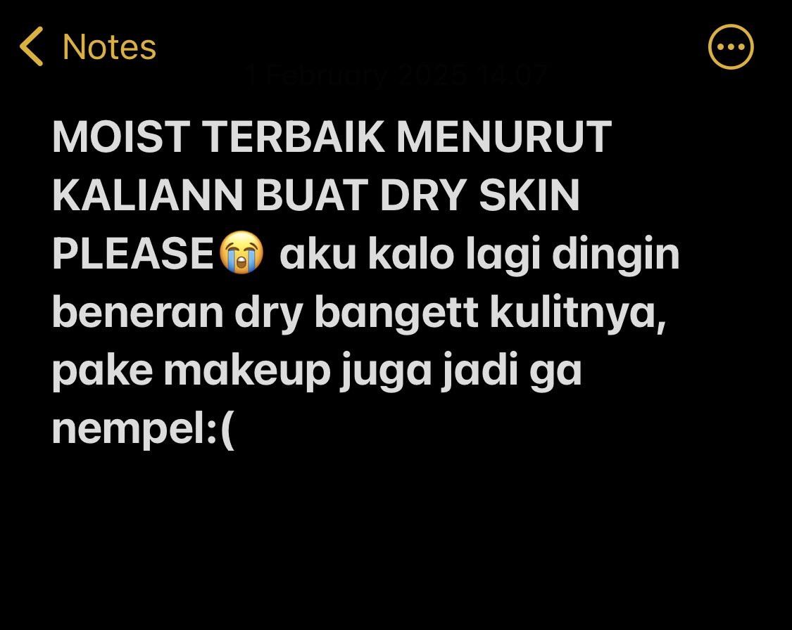 ysaaisme's tweet photo. pleasee guyss bantuinn cari moist yang beneran bisa ngelembabinn:( makasiii https://t.co/2B5JYdUiGU