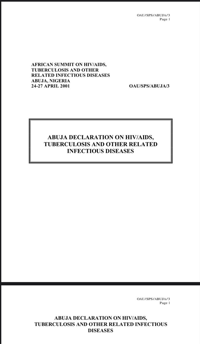 peteouko's tweet photo. #ABUJADECLARATION is almost 25 years old. @_AfricanUnion 🤔🤔🤔 @ReutersAfrica @BBCAfrica @cnni @citizentvkenya @K24Tv @ntvkenya why should we be worried about @realDonaldTrump freezing some AID. 25 years !!!!! Clear roadmap on self sufficiency! https://t.co/czCSkjh8v5