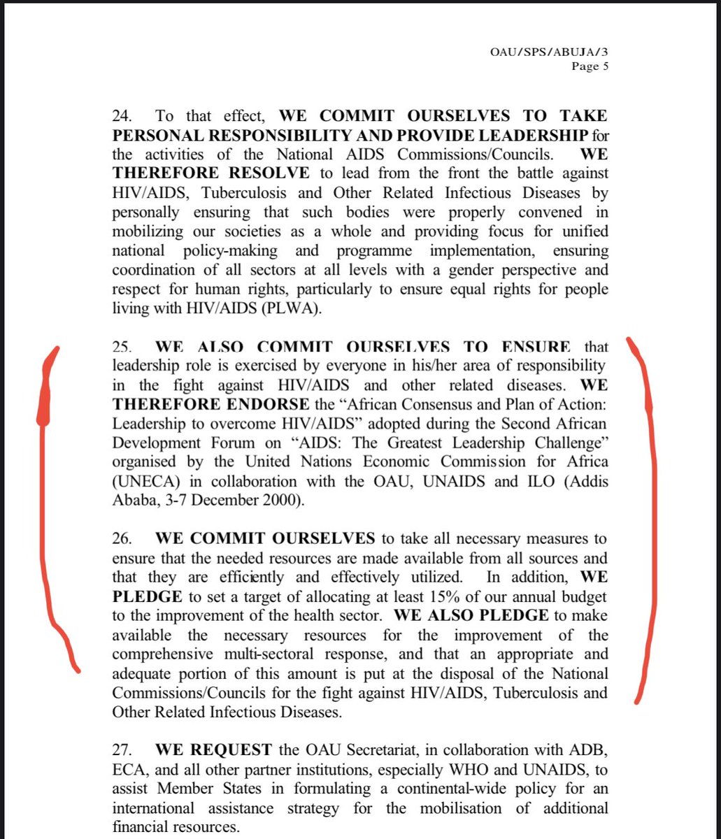 peteouko's tweet photo. #ABUJADECLARATION is almost 25 years old. @_AfricanUnion 🤔🤔🤔 @ReutersAfrica @BBCAfrica @cnni @citizentvkenya @K24Tv @ntvkenya why should we be worried about @realDonaldTrump freezing some AID. 25 years !!!!! Clear roadmap on self sufficiency! https://t.co/czCSkjh8v5