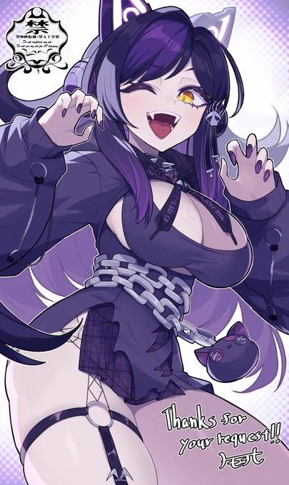skebリクエストしてくれてありがとうございました! Thanks for the skeb request! 
