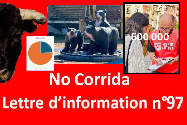 LINC n°97 – Lettre d’information No Corrida – 1er février 2025

nocorrida.com/2025/02/01/lin…