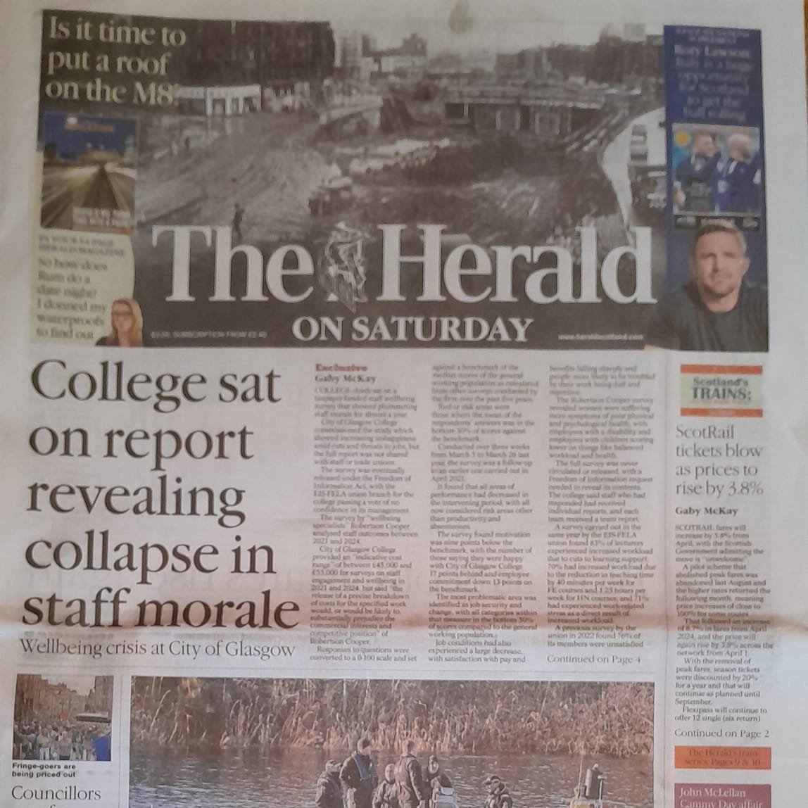 Urgent investigation needed in working conditions at City of Glasgow College! Please sign and share
change.org/investigate_co…