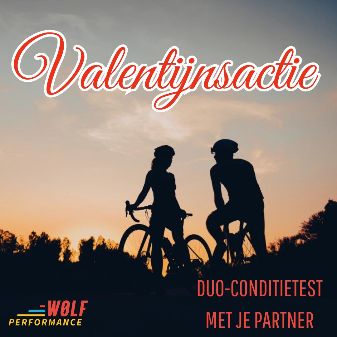 💖Valentijnsdeal alert!
Boek een duo-conditietest tussen 1 en 14 februari en krijg beiden een gratis VO2max-meting! (=korting van 30%) 🎉 Perfect voor jou en je trainingsmaatje of partner. Samen sterker, samen beter!