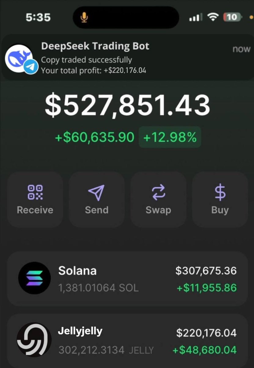 #DeepSeek just turned my $153 into $220K.

No trading skills - No insider info. 

Just this 6 prompts !

Anyone can do this — FULL HERE 👇🧵