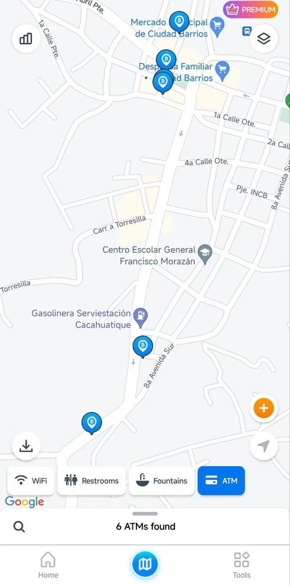 Dara_John1's tweet image. El Salvador is the $BTC capital with crypto ATMs popping up everywhere! 
 Thanks to @nayibbukele's forward-thinking policies, WiFi Map makes finding crypto spots a breeze.

🔸wifimap.io
🔸ATMs for iOS coming soon! 

#Bitcoin #CryptoATMs #DePIN #WiFiMap