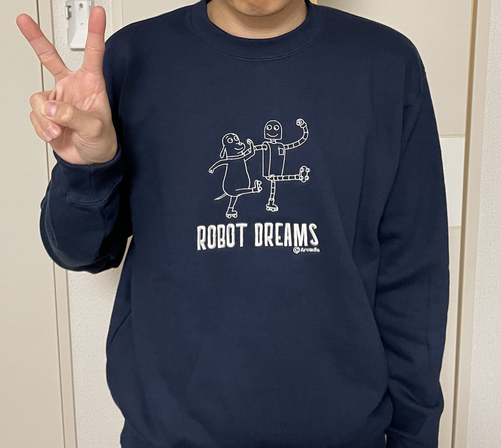 ロボット・ドリームズ きみを思い出すスウェット スエット L ロボット・ドリームズ きみを思い出すスウェット スエット L