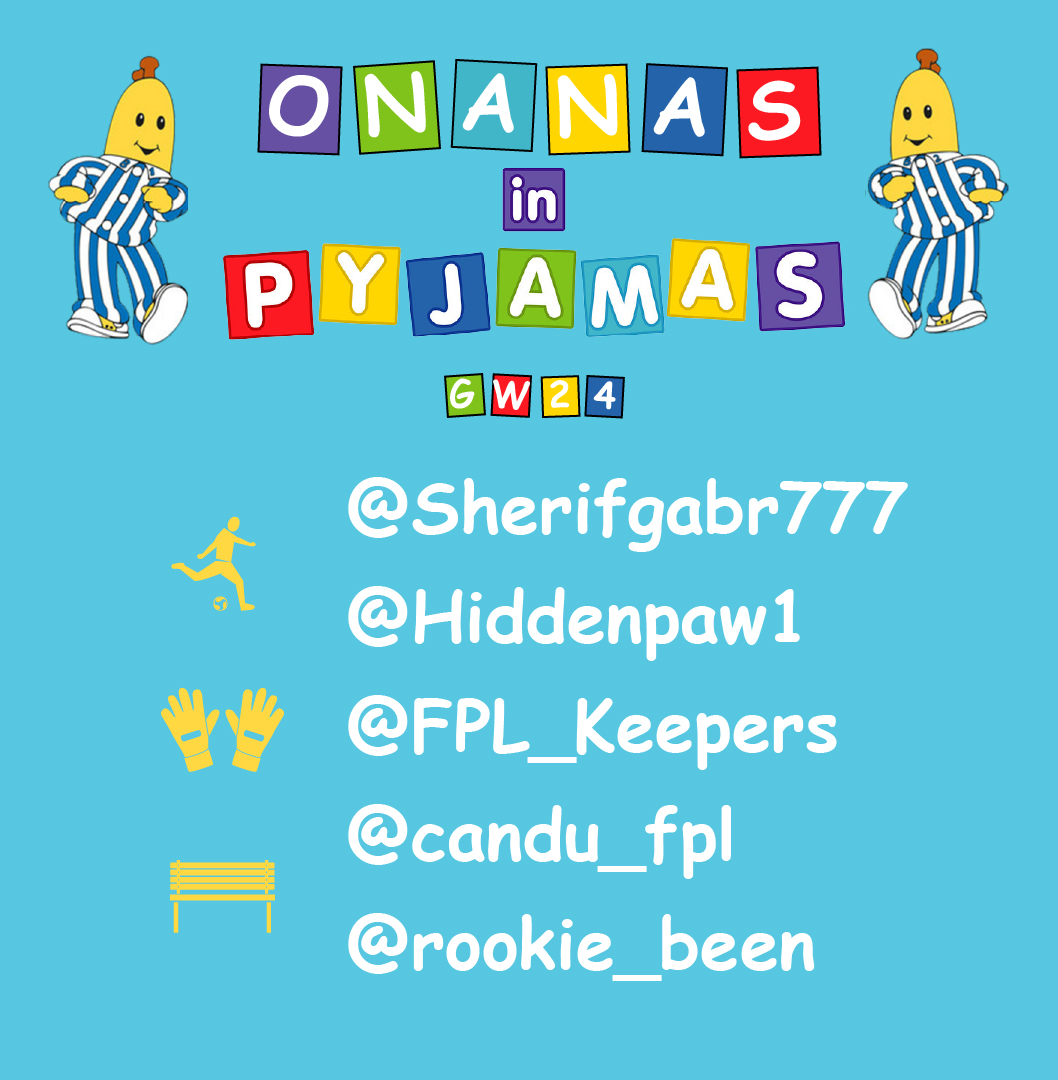 Within the chaotic DGW announcement and managers beeing discussed all around <a href="/OfficialSKLW/">Strikers Keepers Losers Weepers</a> continues! We face Netflix and Chilwell in the Premier League. Here is our lineup:

<a href="/SherifGabr777/">Sherif Gabr</a> and <a href="/Hiddenpaw1/">Hiddenpaw</a> lead the line while <a href="/FPL_Keepers/">FPL Keepers</a> is our ... keeper🤭

Good luck everyone!