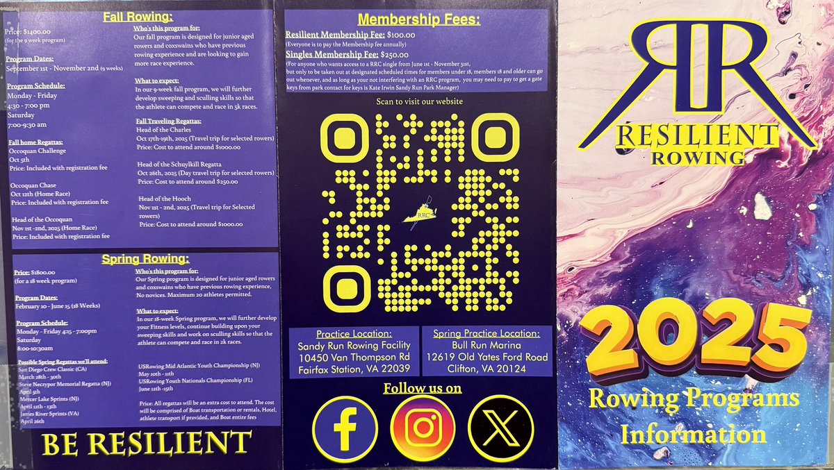 Resilient Rowing all set up at Alexander city high for the erg sprints, come by and see us, we have free giveaways and also selling some RRC gear. Hope to see you soon!!!