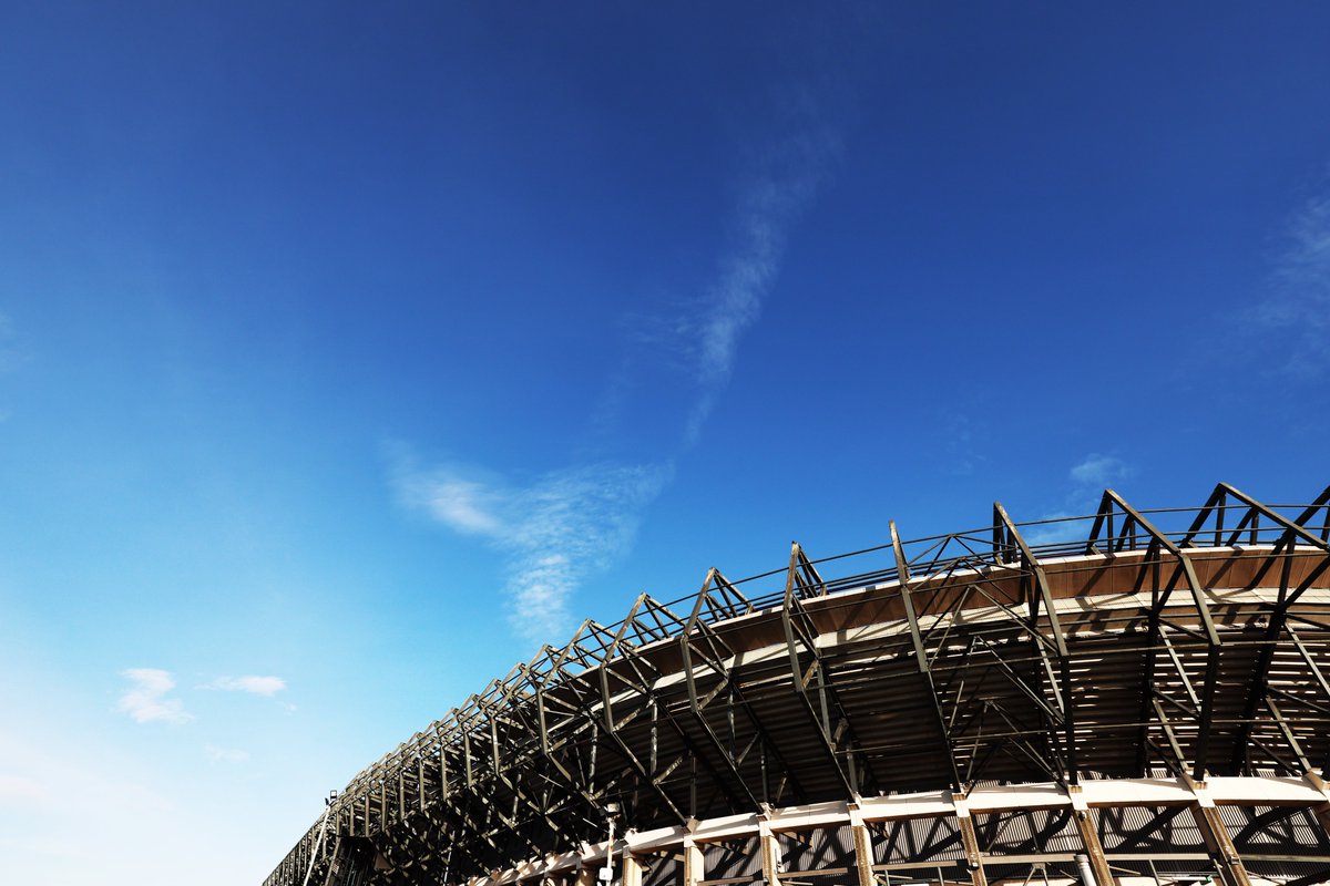 Scotlandteam's tweet photo. Scottish Gas Murrayfield in the February sun ☀️

It must be Guinness Men's Six Nations time...

#AsOne https://t.co/f3e4izwnyr