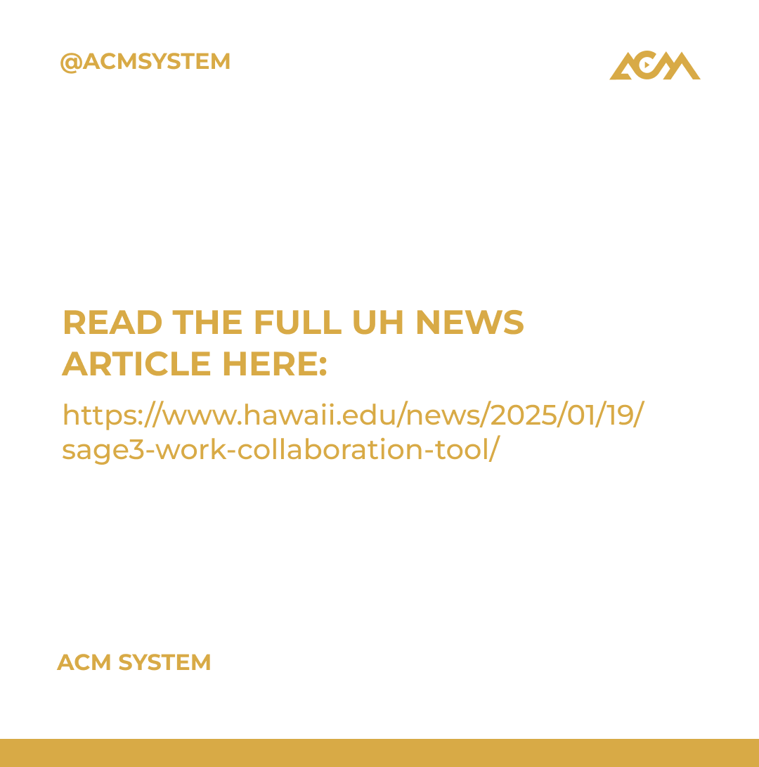 UH ACM System | 10 Campuses, 1 Mission tweet media