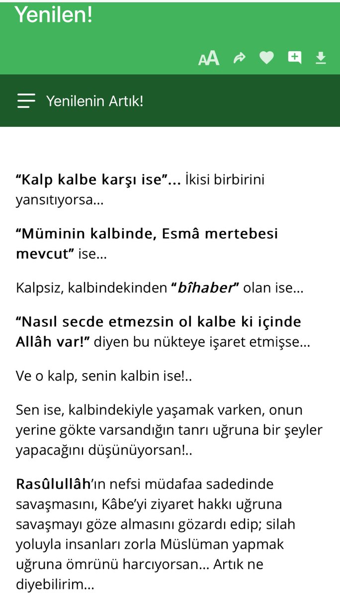 ahdavud's tweet image. “#Mümin #müminin #aynası” ise…

#Birinci “Mümin”
#Esmâmertebesindeki “Mümin” #ismininhakikati,

#ikinci “Mümin” #de 
“#Rasûl’ün #hakikati” #ise… A.H