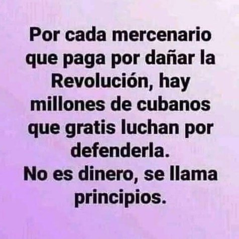 Vamos a empezar el mes dejándole claro un detalle a los yanquis, para que no se equivoquen 👇
