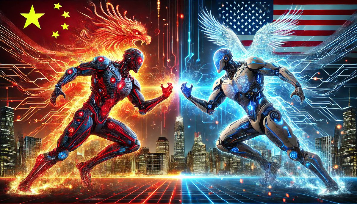 🆕 𝕃'𝕖𝕗𝕗𝕖𝕥 𝔻𝕖𝕖𝕡𝕊𝕖𝕖𝕜 : la tornade continue ! 🌪️💥

💰 1 trillion de dollars envolé en une journée.
🔥 Les géants ripostent avec  un feu d’artifice de nouvelles annonces :
⚡ #OpenAI avance la sortie de son modèle O3
🤖 #Alibaba frappe fort avec Qwen2.5 Max
🇪🇺