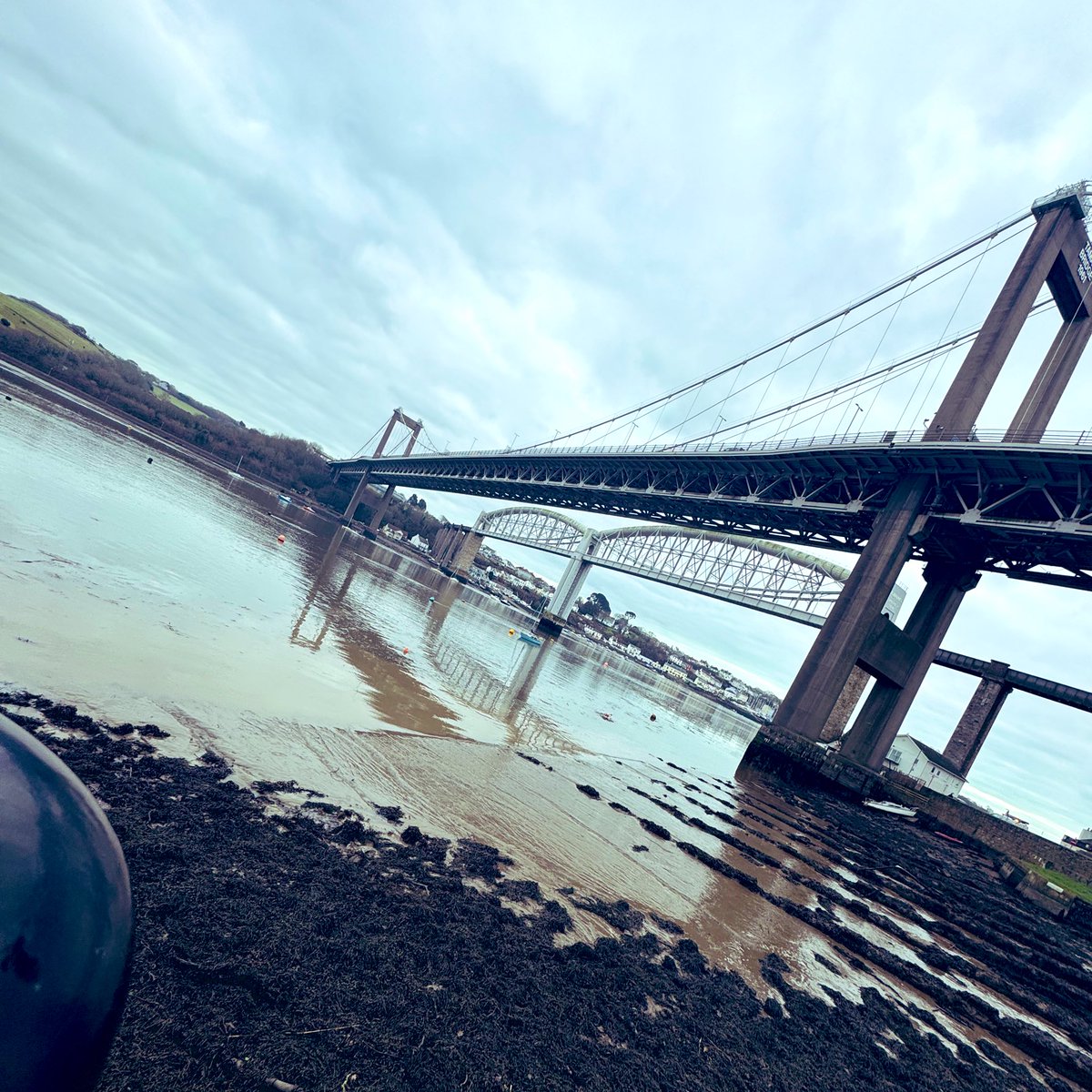 Never tire of this view, when picking up shifts in the community… taking a moment to reset, in between patients! #nursing #community #districtnursing #communitynursing #cornwall #saltash #SaturdayVibes #compression #legs #wounds #nurse