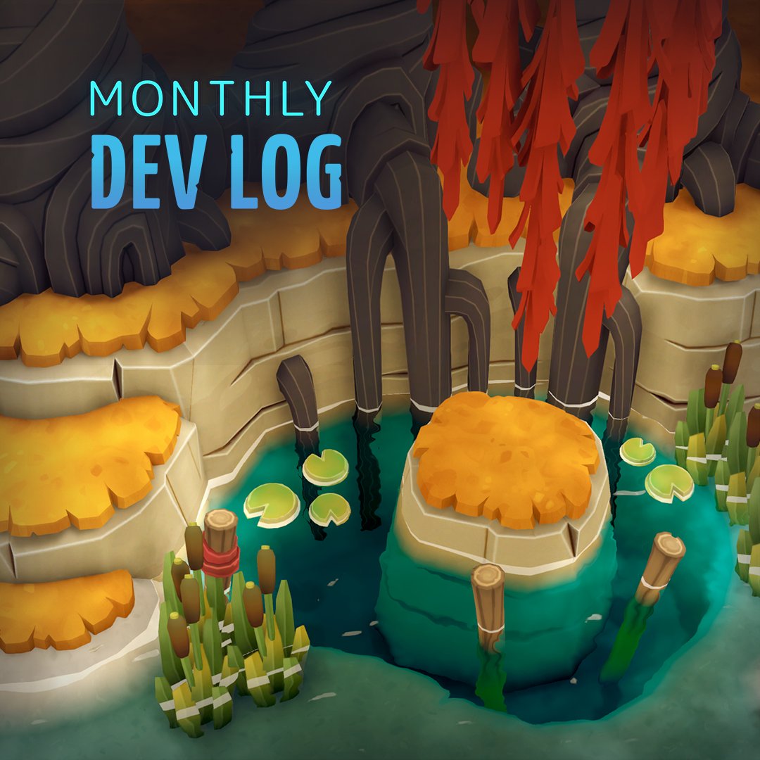 Our first Monthly Dev Log of the year includes the hunt for a bug that made us feel like detectives 🕵️‍♂️🐞

Head over to Discord to read the full story and see what else we have been working on

discord.gg/qKGMmE3Ta4

#indiedev #indiegame