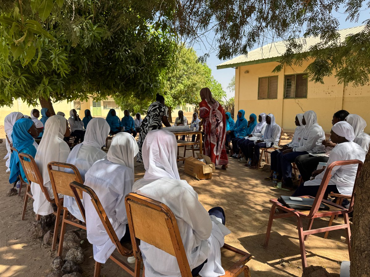 What is better than just talking to girls? 

A huddle under trees, breathing in the fresh air, sharing collective experiences and strengthening our sisterhood. 

When we come together, we create a force that will #EndFGM, #EndChildMarriage and #EndGBV!