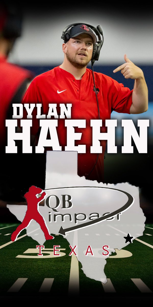 QB Impact (@qbimpact) on Twitter photo We are honored to announce our new Director of <a href="/qbimpacttexas/">QB Impact Texas</a> Coach <a href="/CoachHaehn/">Dylan Haehn</a>
-QB Coach at Ranchview High School
-2 yrs coaching at University of North Texas
-3 seasons coaching Texas football at 5A and 4A levels
Please WELCOME Coach Haehn!
📧 QBimpactTexas@gmail.com We are honored to announce our new Director of <a href="/qbimpacttexas/">QB Impact Texas</a> Coach <a href="/CoachHaehn/">Dylan Haehn</a>
-QB Coach at Ranchview High School
-2 yrs coaching at University of North Texas
-3 seasons coaching Texas football at 5A and 4A levels
Please WELCOME Coach Haehn!
📧 QBimpactTexas@gmail.com