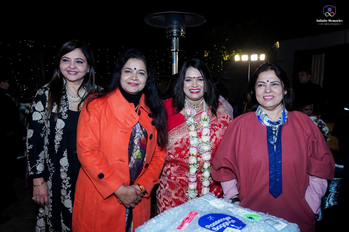 ConfluenceNgo's tweet image. 25 years, countless memories, and a lifetime of love! ❤️✨ Grateful for every moment and for everyone who came to celebrate with us. Your love and support mean the world! Here’s to forever!  #confluence #smitasrivastav #amitabhsrivastav #25thweddinganniversary #bharatmahotsav