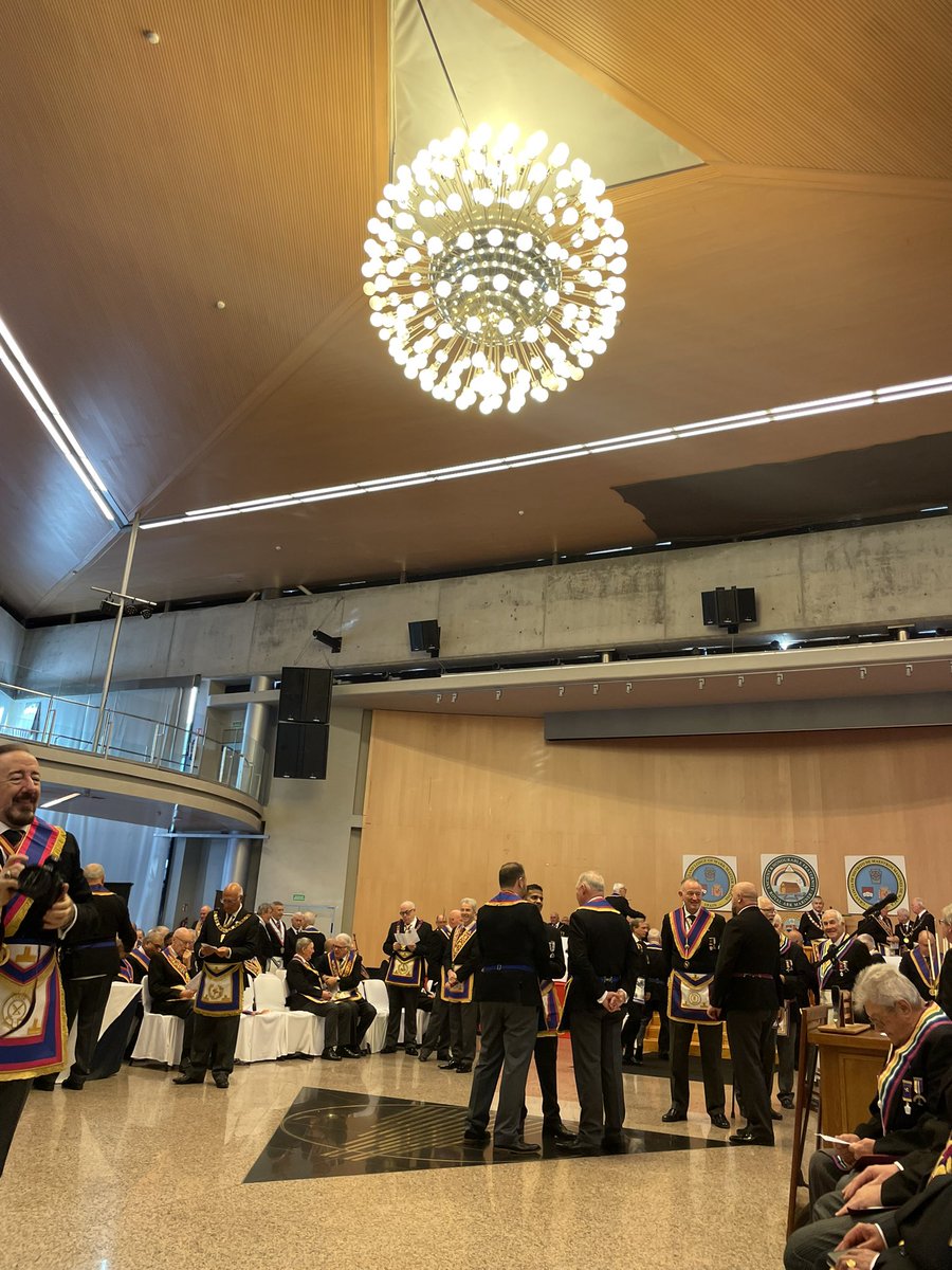 Very much looking forward to attending <a href="/SpainMarkMasons/">Spain Mark Masons</a> Annual Assembly today. It’s been a wonderful weekend so far meeting many Mark Masons from around the world.