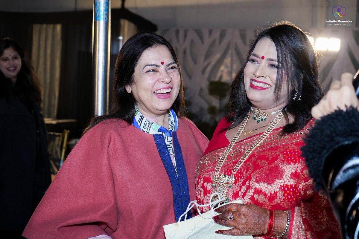 ConfluenceNgo's tweet image. 25 years, countless memories, and a lifetime of love! ❤️✨ Grateful for every moment and for everyone who came to celebrate with us. Your love and support mean the world! Here’s to forever!  #confluence #smitasrivastav #amitabhsrivastav #25thweddinganniversary #bharatmahotsav