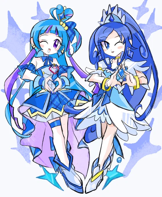 #キュアウインク #キュアダイヤモンド#プリキュア #precure  