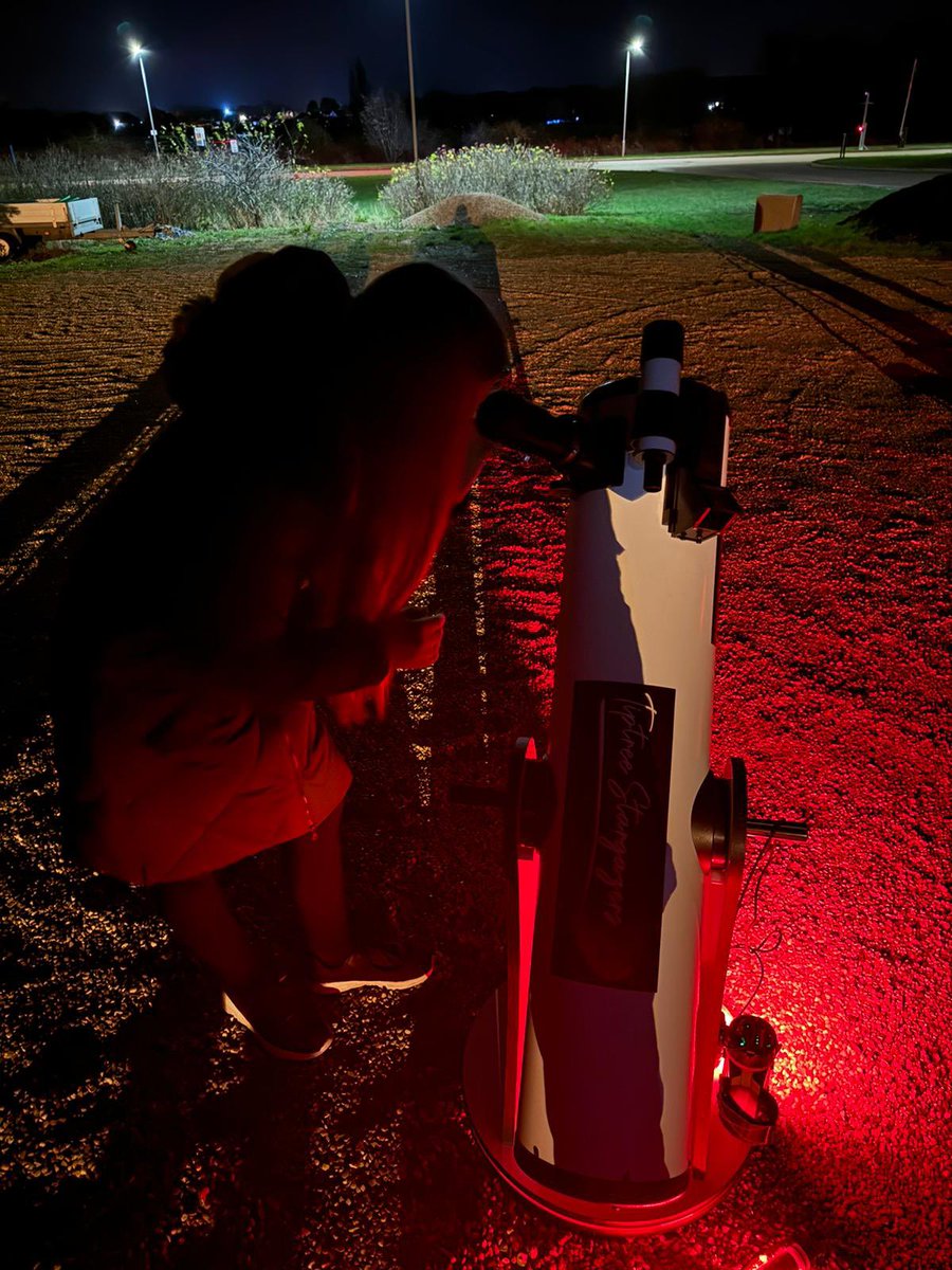 Looking like a good night tonight for our FREE stargazing event at <a href="/tiptree/">tiptree</a> jam factory tonight. 
Park in the main carpark at the tearoom/shop and follow the red led lights to where we will be set up. 6.30-9.30pm. All ages welcome.