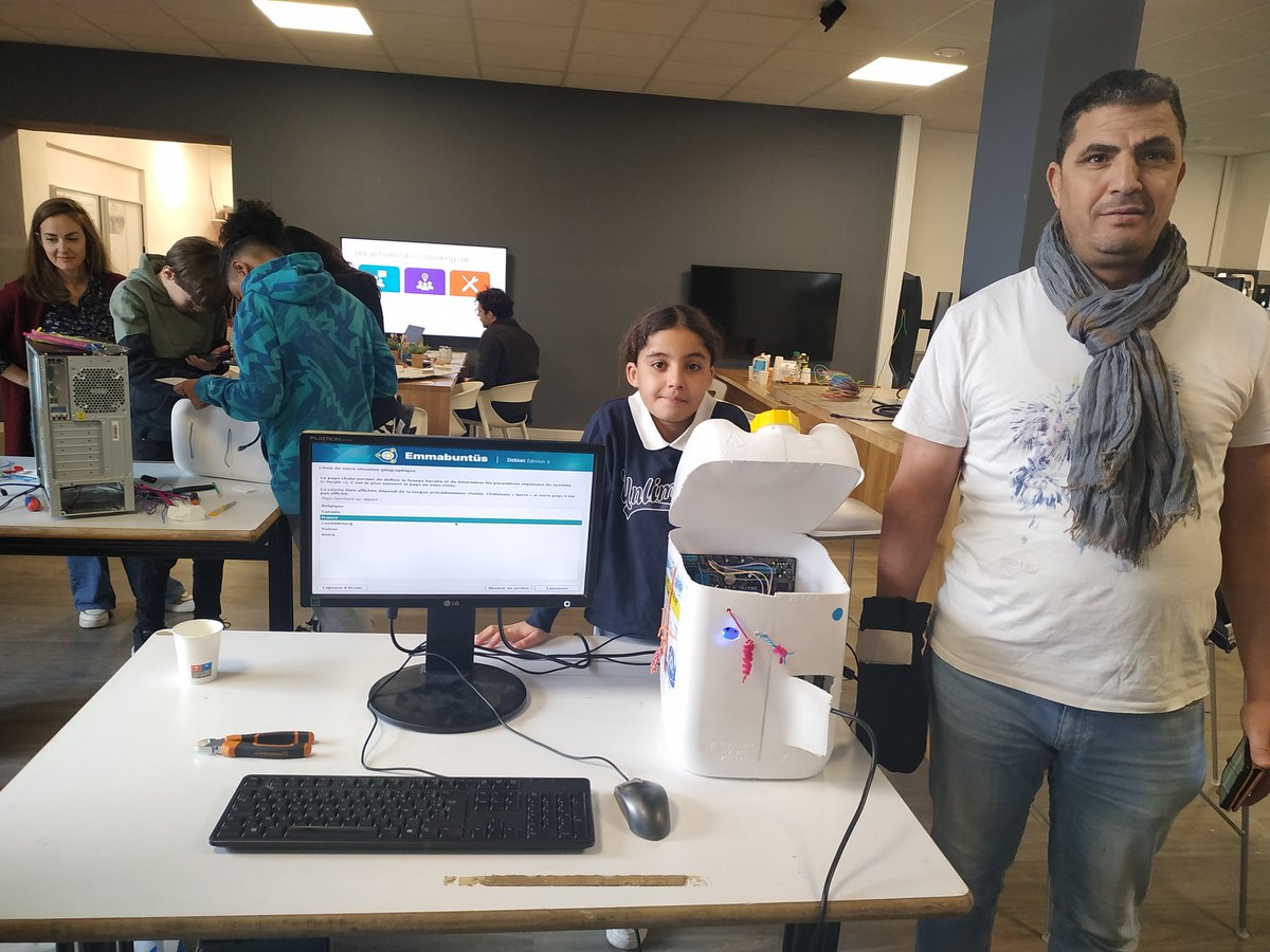 apifrorg (@apifrorg) on Twitter photo <a href="/epf_ingenieurs/">EPF Engineering School</a> Montpellier 1er Jerry de la Jerrypartie <a href="/Montpellibre/">Montpel'libre</a> et <a href="/apifrorg/">apifrorg</a> et École Heidelberg. Voici Lina Jerry, monté par Lina 10 ans avec l'aide de Youssef, son Père et des étudiants de Lycée Champollion
<a href="/Emmabuntus/">Collectif Emmabuntüs ♻️💻🐧</a> <a href="/JerryValentin9/">Jerry Valentin</a> <a href="/montpellier_/">Ville de Montpellier</a> @academieOccitanie <a href="/epf_ingenieurs/">EPF Engineering School</a> Montpellier 1er Jerry de la Jerrypartie <a href="/Montpellibre/">Montpel'libre</a> et <a href="/apifrorg/">apifrorg</a> et École Heidelberg. Voici Lina Jerry, monté par Lina 10 ans avec l'aide de Youssef, son Père et des étudiants de Lycée Champollion
<a href="/Emmabuntus/">Collectif Emmabuntüs ♻️💻🐧</a> <a href="/JerryValentin9/">Jerry Valentin</a> <a href="/montpellier_/">Ville de Montpellier</a> @academieOccitanie