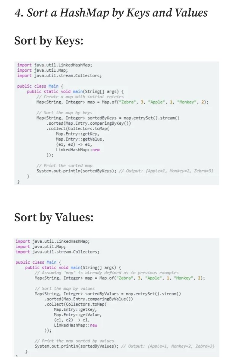SumitM_X's tweet image. 7 Java Stream coding problems that you must practice before an interview 👇