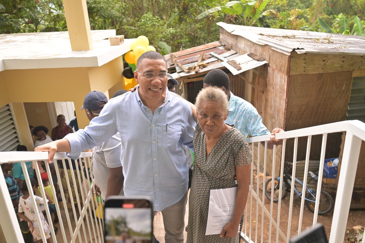 Andrew Holness tweet media
