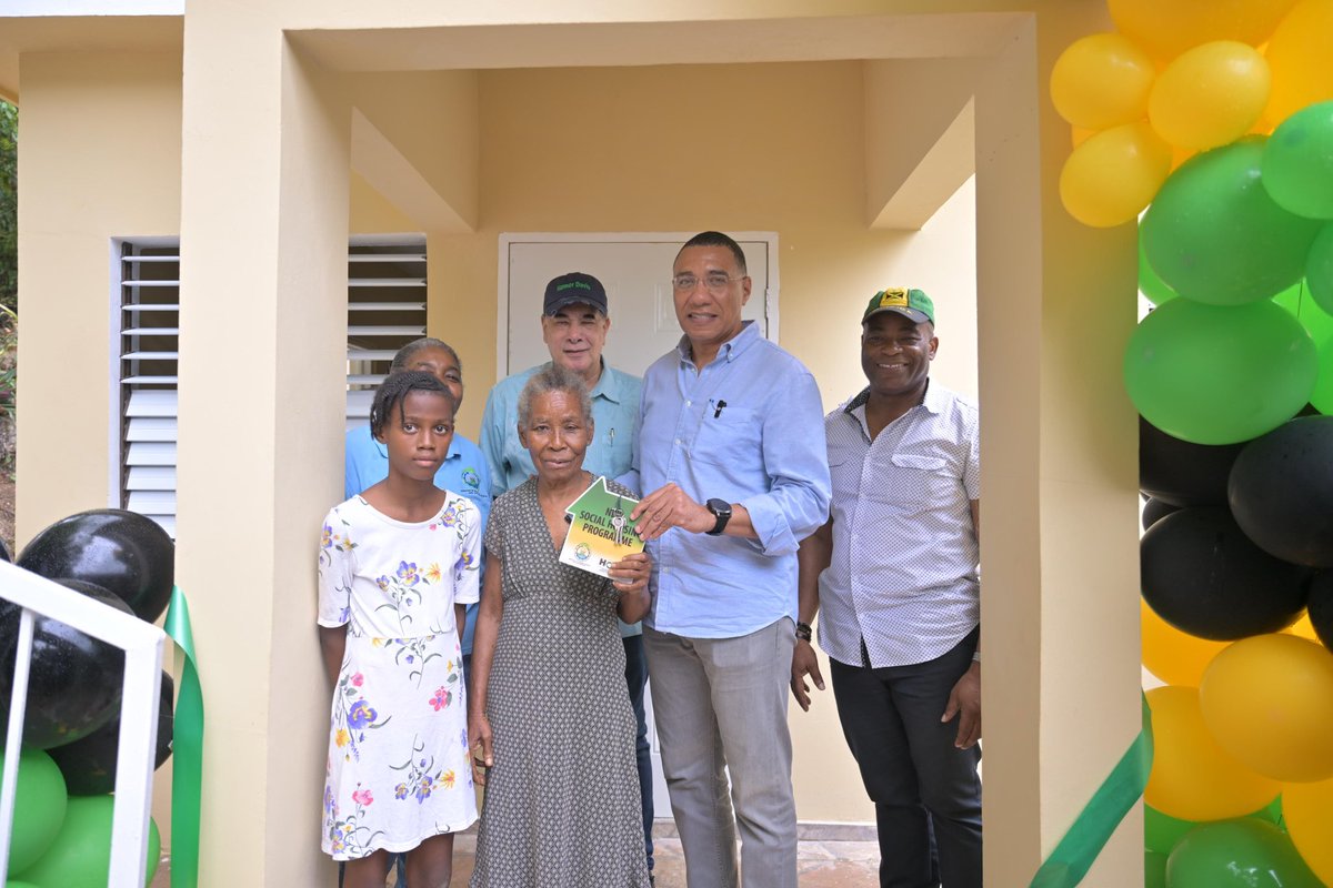 Andrew Holness tweet media
