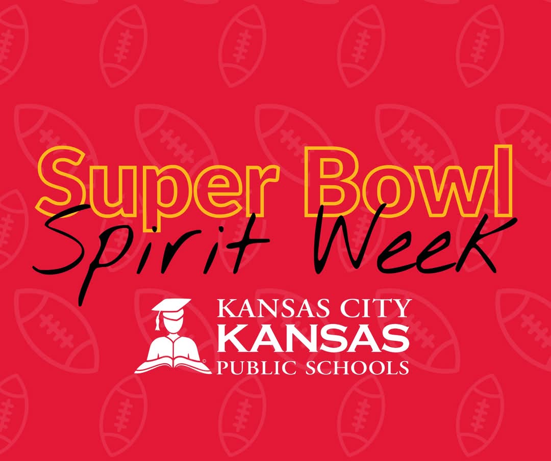 elementary_mc's tweet photo. February 3-7 Chiefs Spirit Week 
2/3: Dress as your favorite Chiefs player!
2/4: Teammate twin day! 
2/5: Dress in your green, purple, and yellow for Mardi Gras. 
2/6: Andy Reid Day Dress like Big Red or wear a Hawaiian shirt. 
2/7: Red Friday Wear your favorite Chiefs gear! https://t.co/3mwsFgSmWd