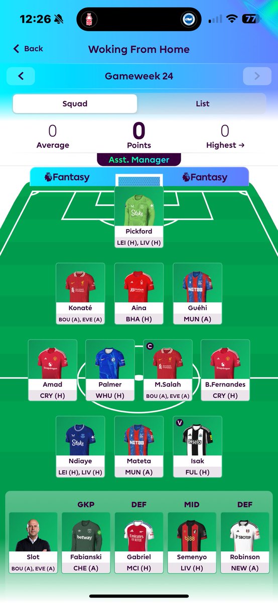 Well it’s been fun planning for AssMan week #fpl  thanks for all the tips and extra pods <a href="/LetsTalk_FPL/">Andy</a> and <a href="/FPL__Raptor/">FPL Raptor (Ross)</a> 👍