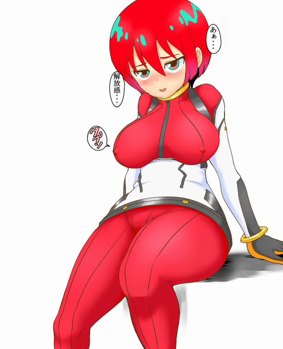 パイスーをずらしてオッパイを開放するマチュちゃんの図
隠れ巨乳最高ですね🥰 