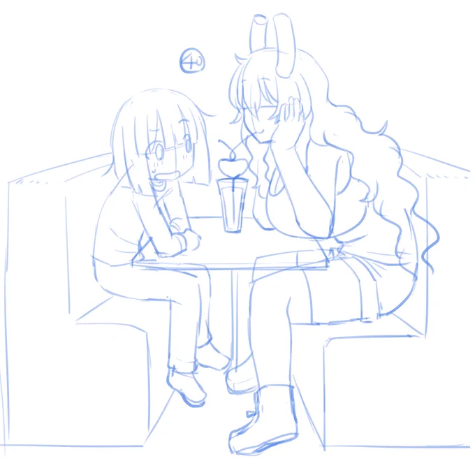 コミックスカバーの没下書き。この中のどれかをブラッシュアップして表紙になりました 