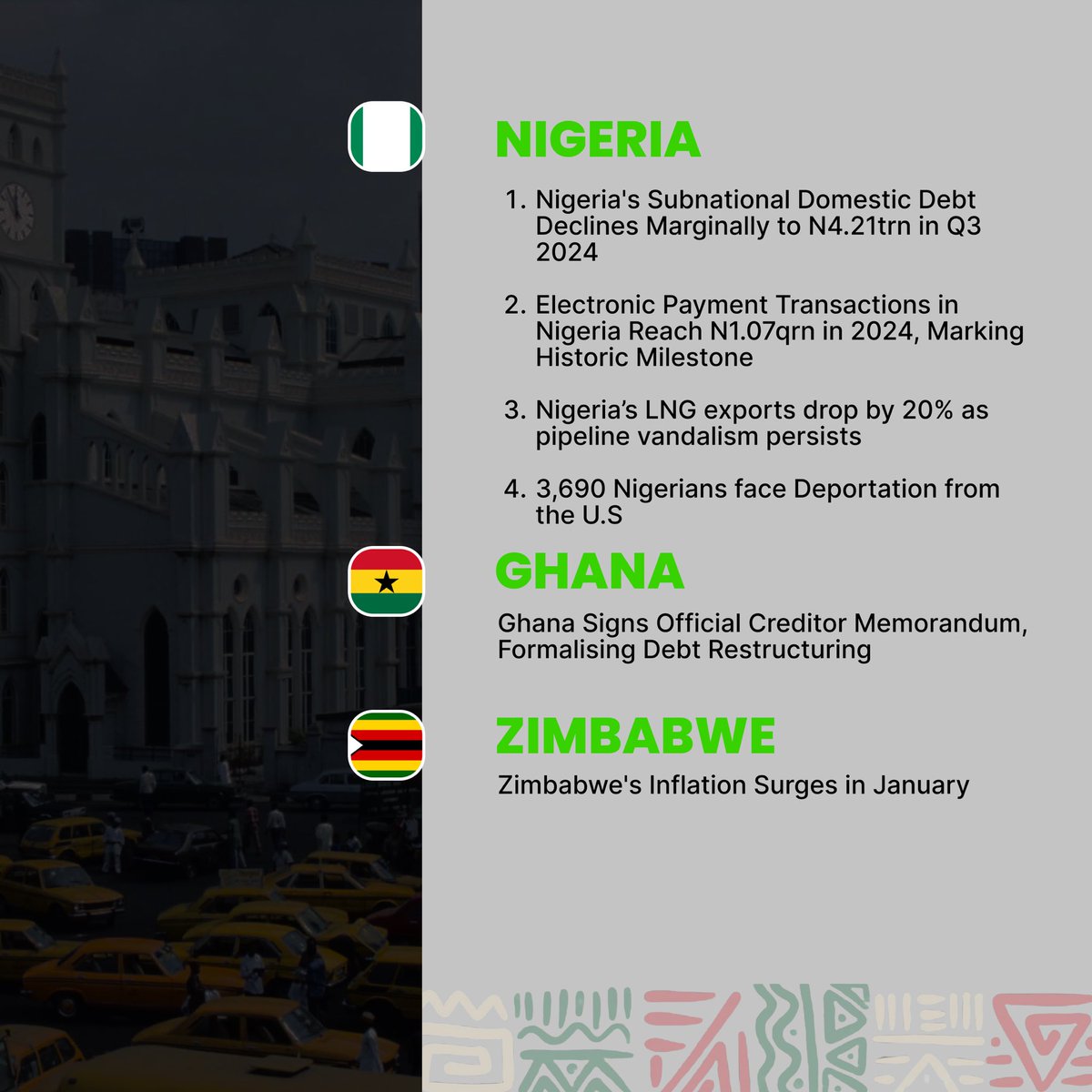 firsticon_Group's tweet photo. Weekly Top News for Africa

Keep up with the major milestones and key happenings shaping Africa this week.

#AfricaNews #WeeklyHighlights #AfricaRising #Firsticon https://t.co/yXdSLGsZXp