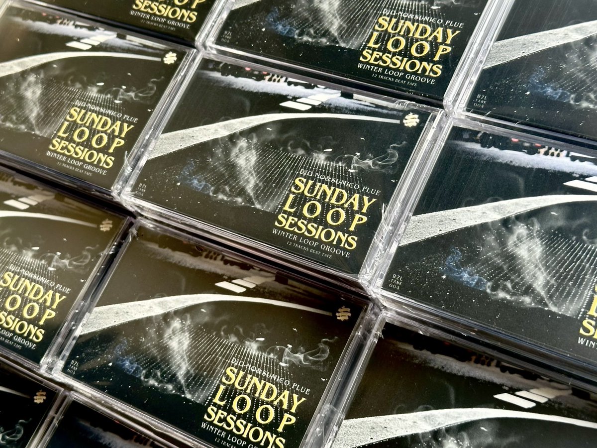 SundayLoop1's tweet image. 本日リリース🔥
BZLTANK BEATTAPE PROJECT vol.4
(BEETZLIBRARY×HIPTANKRECORDS)
●RELEASE:2025.2.1
●ARTIST:
SUNDAY LOOP SESSIONS
(Dj O-NO&amp;amp;SUMICO PLUE)
●TITTLE:
WINTER LOOP GROOVE
●試聴TRAILER:SOUNDCLOUD
soundcloud.com/ngg2zlv7gxwc/w…