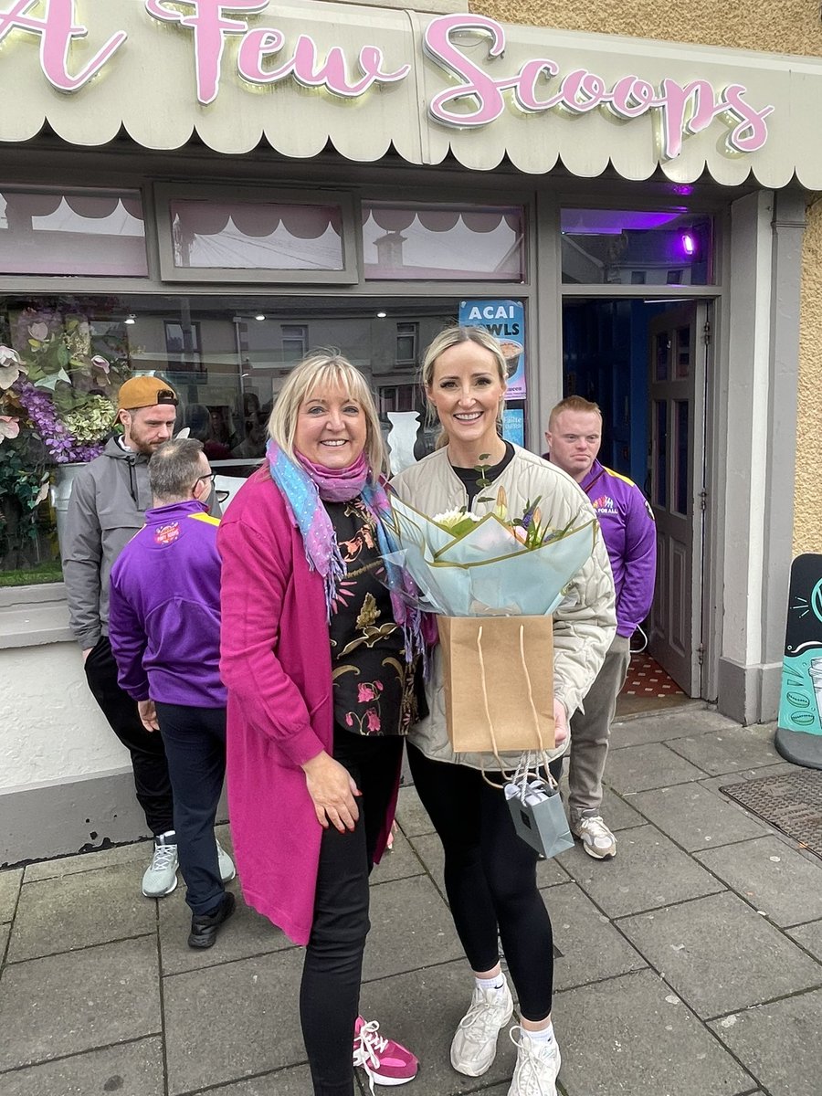 crossrangers's tweet photo. We send our best wishes to Mentor Niamh &amp; husband to be Brendan who are getting married soon.
Every good blessing from our All stars!💜 https://t.co/69CuxMB9fh