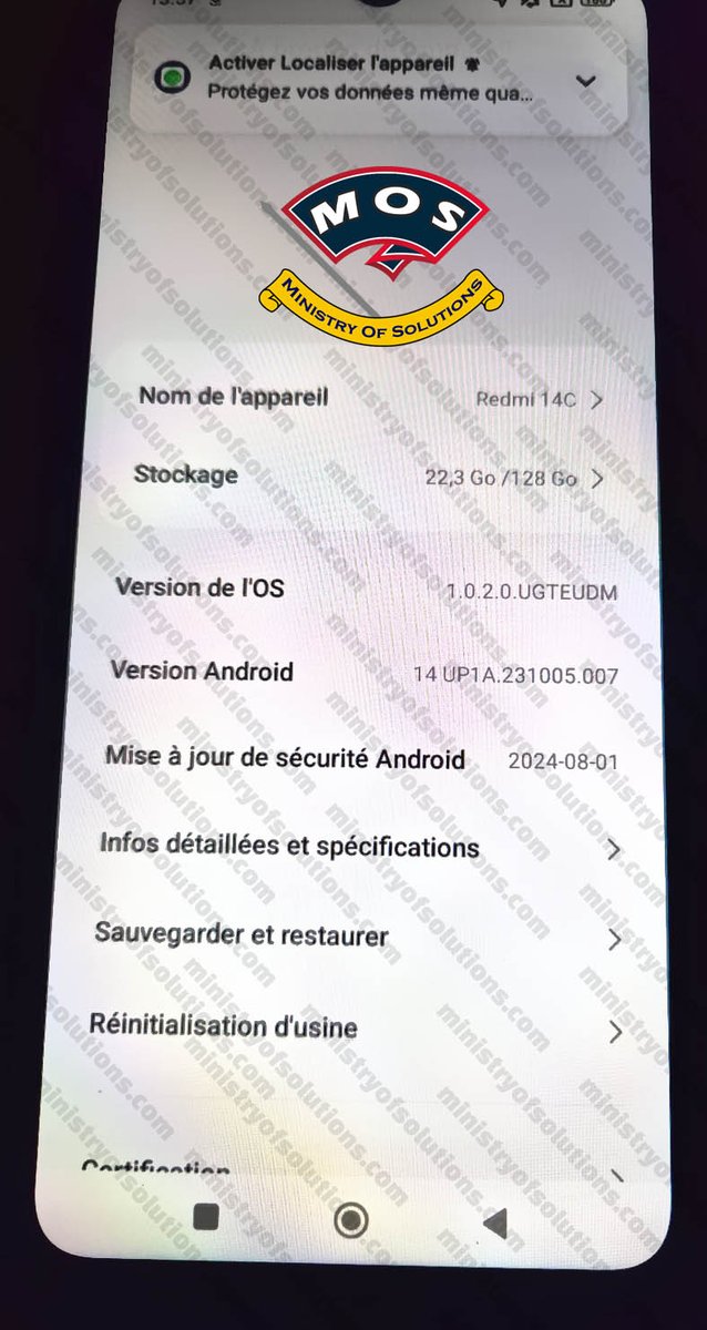 mo_solutions's tweet image. ✅𝐗𝐢𝐚𝐨𝐦𝐢 𝐑𝐞𝐝𝐦𝐢 𝟏𝟒𝐜 𝐃𝐞𝐦𝐨 𝐑𝐞𝐦𝐨𝐯𝐞 𝐝𝐨𝐧𝐞
✅𝐏𝐞𝐫𝐦𝐚𝐧𝐞𝐧𝐭 𝐅𝐢𝐱
Whatsapp: +1 (401) 209-2237 | wa.me/14012092237/
Details: ministryofsolutions.com/xiaomi-redmi-1… 
.
#Xioami #Redmi #14c #Redmi14C #Demo #Remove #Demoremove