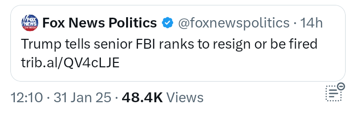 DarthPutinKGB's tweet image. Trump's purging of the organisation that chases Chinese, North Korean, Iranian &amp;amp; Russian spies is such a win for us that even @foxnewspolitics have deleted their tweet on it.