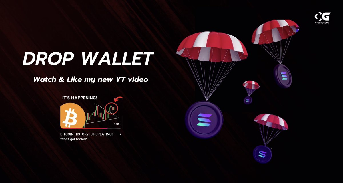 Drop your $SOL address and check your wallet.      

Just watch and like my new YouTube video.👇
youtube.com/watch?v=_MMboj…