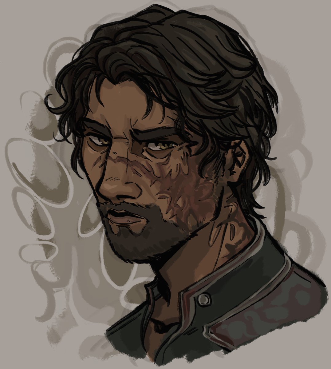 scallopii's tweet photo. scarred jayce you will be mourned #jayce https://t.co/zPAObK3ypg