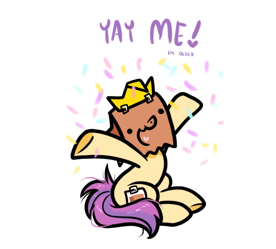 Paper Bag Pony tweet media