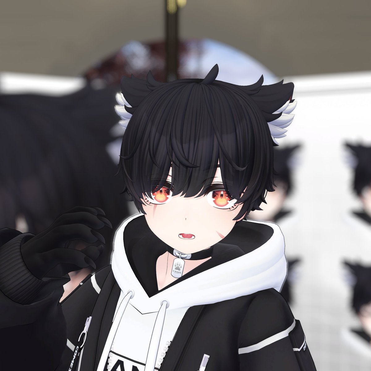 COMEYAN様（@CMYN_VRC）の新作「Ryuon(リュオン)」くんを展示させて 