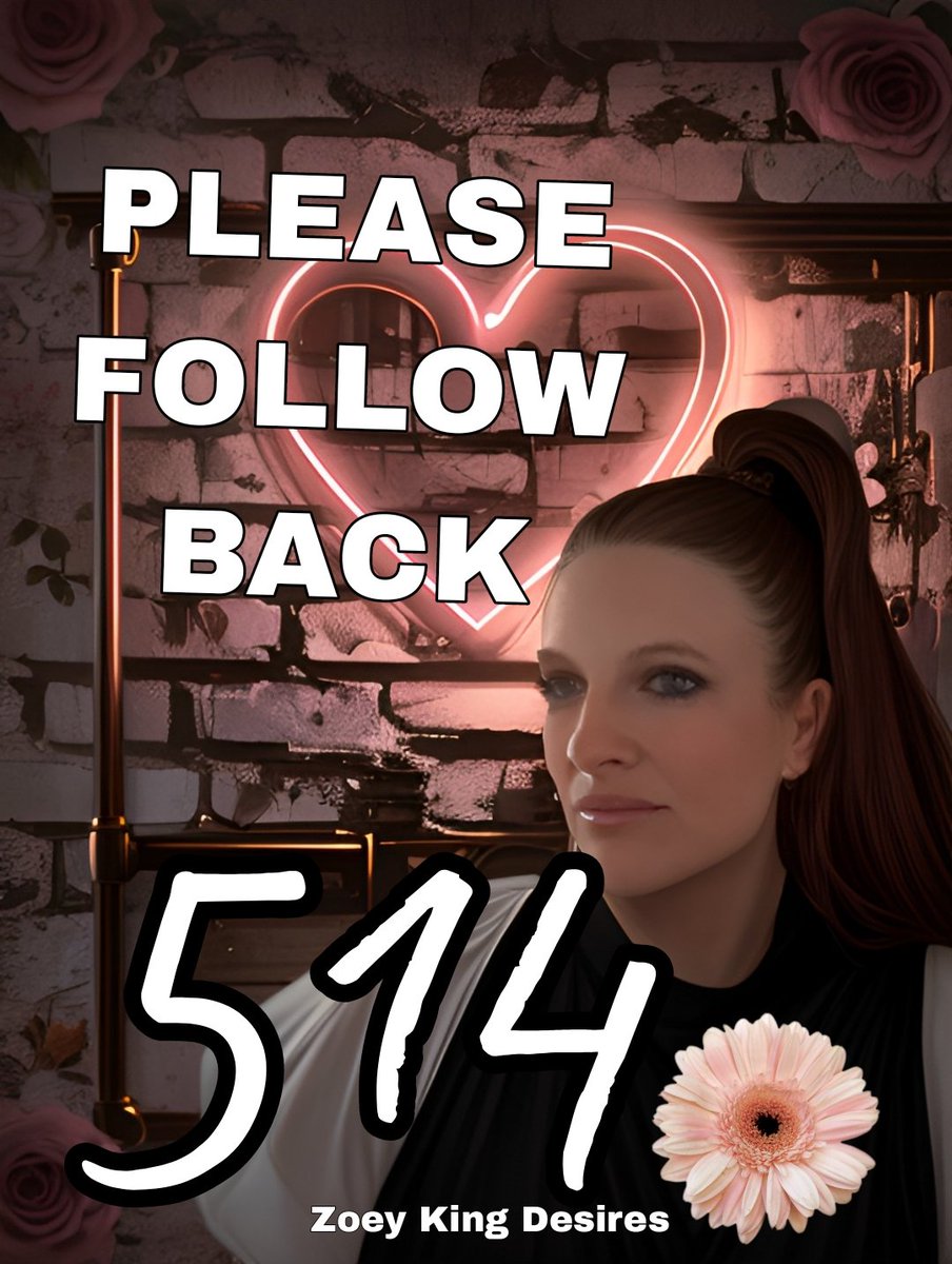 ZoeyKing_Desire's tweet photo. Thank you, all new followers! I so appreciate you โค๏ธ and support. The 514 who have yet to follow back this is a kind reminder! Thank you!
#pleaseFB #activegains #replyguysapplyhere https://t.co/ukrFIB7GJE