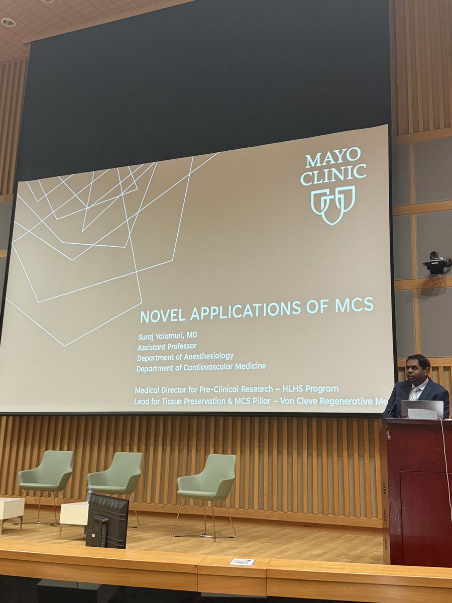 Impressive talk on novel MCS indications by the one and only Dr. Yalamuri! #QCCS2025 🇶🇦