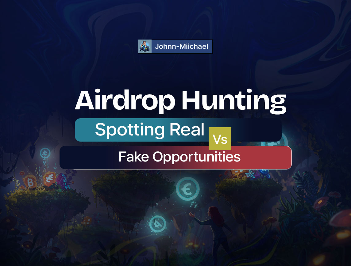 AIRDROP HUNTING: Spotting Real vs. Fake Opportunities.

Ever heard someone say, "I missed that airdrop!"? Nothing stings more than seeing others cash out thousands while you were late or sceptical.  

But what’s worse? Falling for a scam and losing your funds!
