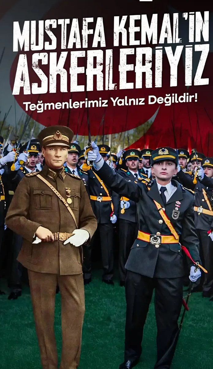 AlkanAlbayram's tweet photo. #MustafaKamalinaskerleriyiz https://t.co/O1fCErtnGF