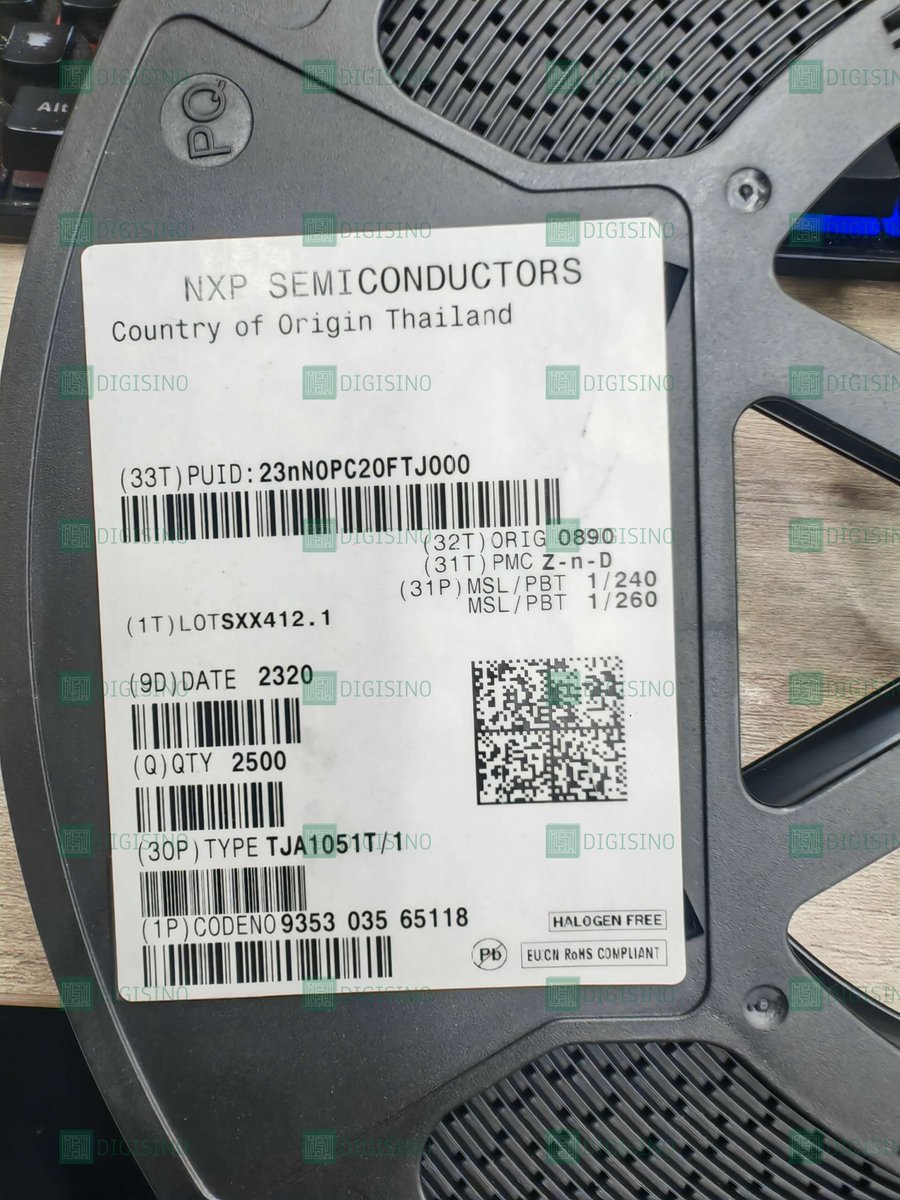 DIGISINO_ELEC's tweet photo. Reliable Supply of Original NXP TJA1051T/1 – Order Now!

With a strong inventory and trusted supply chain, we support OEMs, EMS providers, and CMs with fast delivery and competitive pricing.

Get a quote today at info@digisino.com and source with confidence!

#OEM #EMS #CM https://t.co/0uMD5DOVzA