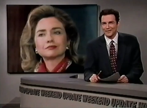 NormSNLJokes's tweet photo. For years, Hillary Rodham Clinton has told people that she was named for the first man to climb Mount Everest, Sir Edmund Hillary. But, as Esquire magazine recently pointed out, Sir Edmund did not climb Mount Everest until 1953, six years after Hillary was born. 

However, the First Lady does have a good explanation for the discrepancy: She loves to lie.