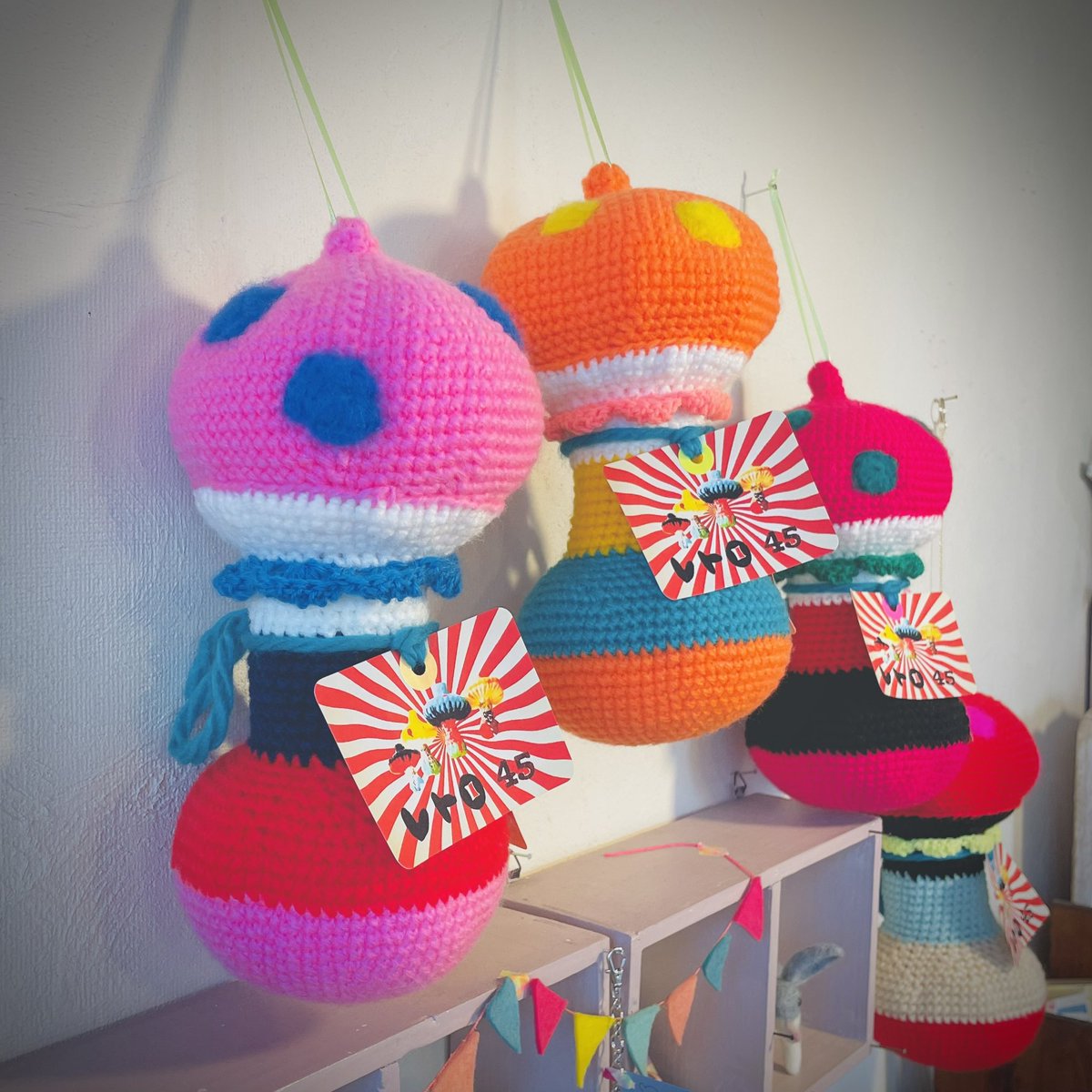 chanpou's tweet photo. レトロ45様のかわいい編み作品たちが
なんと嬉しい50%offのSALE
本日より絶賛開催中です https://t.co/eE8WDcuv2N